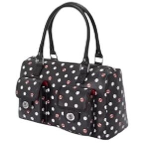 Disney Parks Exclusive Minnie Mouse Polka Dots Satchel Bag